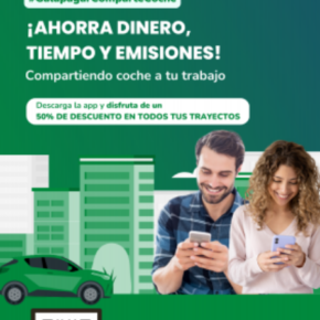 La concejalía de movilidad lanza la aplicación Hoop Carpool para compartir coche